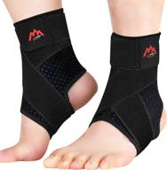 💪 ultimate relief: breathable adjustable compression sprained fasciitis support for enhanced comfort logo