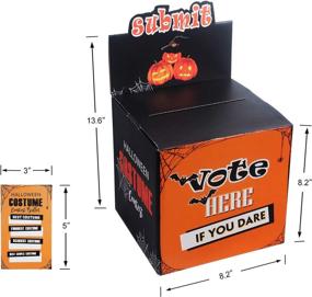 img 2 attached to Spooktacular ORIENTAL CHERRY Halloween Party Supplies: Costume Contest Ballot Box & 50 Voting Cards – Unforgettable Fun Decorations for Home, Office & Parties!