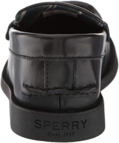 img 2 attached to Sperry Top Sider Colton PlushWave Oxford Обувь для мальчиков: Стильный комфорт для молодых искателей приключений