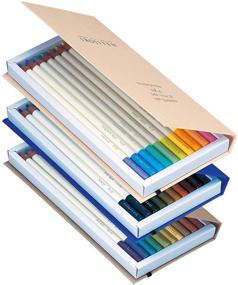 img 3 attached to Набор цветных карандашей "Tombow Irojiten Color Dictionary" - 30 цветов (оттенки: бледный, глубокий и светло-серый)