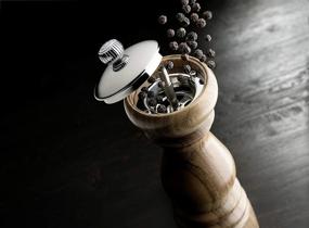 img 1 attached to Peugeot Paris Icone: Premium Walnut 9 inch Pepper Mill for Exquisite Flavors