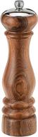 peugeot paris icone: premium walnut 9 inch pepper mill for exquisite flavors logo