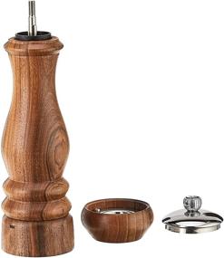 img 2 attached to Peugeot Paris Icone: Premium Walnut 9 inch Pepper Mill for Exquisite Flavors