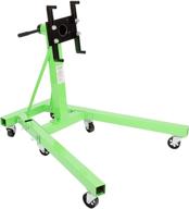 🔧 oemtools 24834 folding engine stand (1 ton): adjustable mounting head, 360 degree swivel, heavy duty steel, green logo