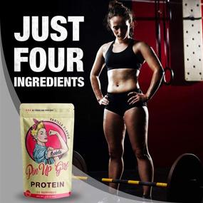 img 1 attached to 🍨 Vanilla Pin Up Girl Protein: 25g Protein per Serving, Low Calorie, Zero Carb for Women (30 Servings)