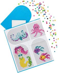 img 2 attached to 🧜 Mermaid and Ocean Animals Fused Bead Kit with Perler Beads, 2002pc.