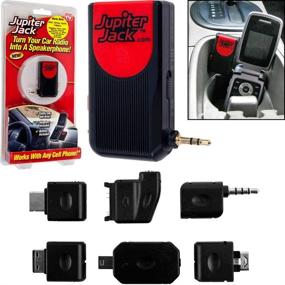 img 1 attached to 🔊 Transform Your Car into a Speakerphone with Ontel Products JJACK-MC12 Jupiter Jack Cell Phone/Car Speakerphone Converter