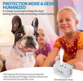 img 1 attached to 🐶 Citronella No Shock Dog Bark Collar with Rechargeable Spray, Waterproof Design + [1 Citronella Refill] - Humane Dog Training Collar for Safer Anti Barking Control