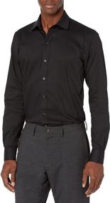 img 4 attached to 👔 Effortlessly Stylish Non-Iron Buttoned Stretch Twill Sleeve Men's Clothing and Shirts