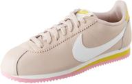 👟 стильные и модные: мужские модные кроссовки nike cortez leather metallic silver логотип