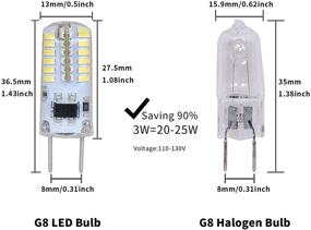 img 3 attached to 🌞 WTINTELL Equivacent 20W 25W Halogen Daylight: Exceptional Performance and Energy Efficiency