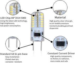 img 2 attached to 🌞 WTINTELL Equivacent 20W 25W Halogen Daylight: Exceptional Performance and Energy Efficiency