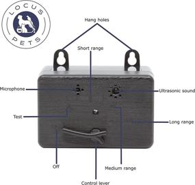 img 2 attached to 🐕 Long Range Ultrasonic Dog Bark Deterrent - Outdoor and Indoor Anti Barking Device - Silence Neighbors' Dog Barking within 50ft - Waterproof Bark Box - Automatic Dog Barking Control Devices and Whistle