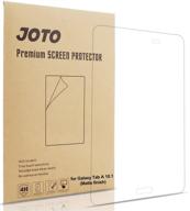📱 joto galaxy tab a 10.1 screen protector film - matte finish, anti-glare, anti-fingerprint screen guard (3 pack) for galaxy tab a 10.1 inch sm-t580 tablet logo