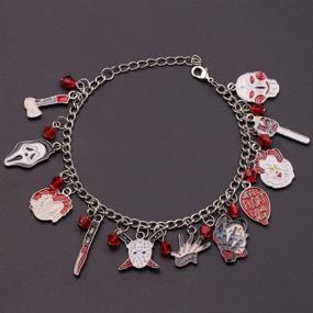 img 2 attached to Stephen King Clown Charm Bracelet