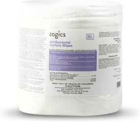 img 3 attached to Zogics Antibacterial Wipes: EPA Registered Disinfecting Wipes for Surface & Equipment (4 Rolls, 3,200 Wipes)