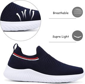 img 2 attached to ANLUKE Walking Sneakers Lightweight Athletic Women's Shoes in Athletic