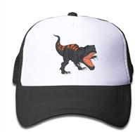 boys' dinosaur trucker hat with back mesh snapback - nvjui jufopl baseball cap logo