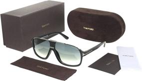 img 1 attached to 🔥 Tom Ford Eliott Matte Silver: Sophisticated elegance perfected