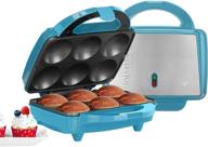 🧁 holstein housewares hf-09013t cupcake maker review: make 6 delicious cupcakes in teal! logo