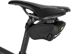 img 2 attached to 🚲 Topeak Aero Wedge Pack Micro Black: Compact Bike Bag with Fixer F11 - 6.6 x 14 x 8.1 cm