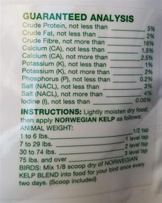 img 1 attached to 🌿 Boost Your Health with Norwegian Kelp Vegetarian Blend - 1 Pound