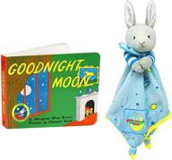 optimized baby gift set: goodnight moon bunny blankie & beloved board book logo