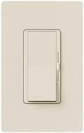 🔅 lutron dvwfsq-fh-la diva 1.5-amp 3-way single pole 3-speed fan control with light almond finish логотип