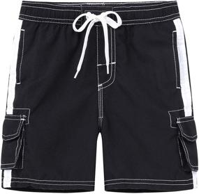 img 3 attached to 🩳 Akula Boys' Quick-Dry Swim Trunks: Beach Board Shorts with Mesh Lining - Enhanced SEO