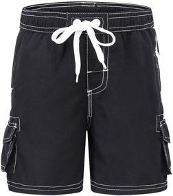 img 4 attached to 🩳 Akula Boys' Quick-Dry Swim Trunks: Beach Board Shorts with Mesh Lining - Enhanced SEO