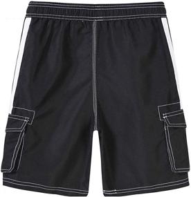 img 2 attached to 🩳 Akula Boys' Quick-Dry Swim Trunks: Beach Board Shorts with Mesh Lining - Enhanced SEO