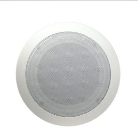 img 2 attached to 🔊 Klipsch R-1650-C In-Ceiling Speaker - White | Superior Audio Quality