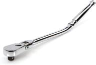 🔧 tekton 3/8 inch drive flex head bent handle ratchet with 12 inch length, srh23112 logo