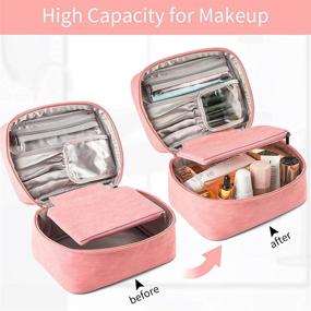 img 3 attached to 💧 Waterproof Portable Cosmetic Travel Organizer