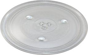 img 3 attached to 🍽️ 12-3/8 inch Glass Turntable Tray: Compatible with Hamilton Beach P100N30 Series Microwaves - HQRP Replacement Plate 315mm