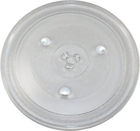 img 4 attached to 🍽️ 12-3/8 inch Glass Turntable Tray: Compatible with Hamilton Beach P100N30 Series Microwaves - HQRP Replacement Plate 315mm