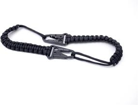 img 2 attached to 🔗 Dango EDC Tether – 6 Inch Handwoven Cobra Weave with 10-Foot Unraveled Length - Made with 550 Paracord