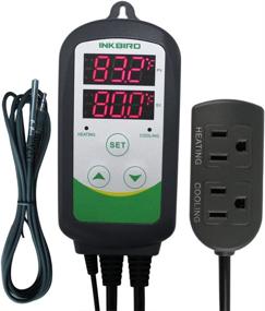 img 4 attached to 🌡️ Inkbird ITC-308S Dual Stage Temperature Controller for Grow Room, Fermentation, Brewing and More!