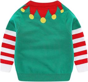 img 3 attached to 🎄 Amberetech Christmas Sweatshirt Pullover Ho Black: Perfect Boys' Sweater for the Festive Season