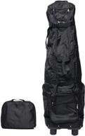 🏌️ mtherman golf travel bags for airlines with wheels, golf club travel bag with folding design, durable waterproof pvc coating, practical lightweight, 54" x 15" x 11 logo