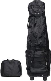 img 4 attached to 🏌️ MTHERMAN Golf Travel Bags for Airlines with Wheels, Golf Club Travel Bag with Folding Design, Durable Waterproof PVC Coating, Practical Lightweight, 54" x 15" x 11