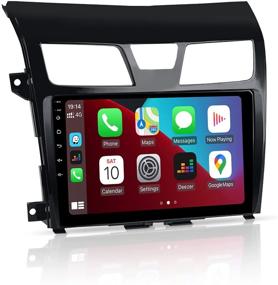 img 4 attached to 🚗 ViaBecs 10.2-inch Android 10.0 Apple Carplay Head Unit for Nissan Altima Teana 2013-2018 - Multimedia Car Stereo with GPS Navigation, WiFi, 1080P Video Playback, Car Audio Player and Handsfree Calling