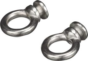 img 3 attached to Seachoice 30131 Stainless Steel Spare Eye, 3/8-inch 🔒 Diameter, Pack of 2 - Ideal for Fender Locks