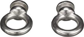 img 4 attached to Seachoice 30131 Stainless Steel Spare Eye, 3/8-inch 🔒 Diameter, Pack of 2 - Ideal for Fender Locks