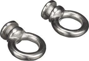 img 2 attached to Seachoice 30131 Stainless Steel Spare Eye, 3/8-inch 🔒 Diameter, Pack of 2 - Ideal for Fender Locks
