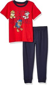 img 3 attached to Paw Patrol Toddler Jogger Set for Boys' Clothing