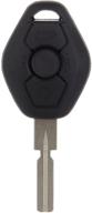 🔑 scitoo 1x keyless entry remote head chip key fob transmitter 3 button replacement for bmw series 315mhz lx8 fzv logo