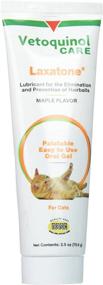 img 2 attached to 🐱 Vetoquinol Laxatone: Maple Flavored Cat Hairball Lubricant Gel - 2.5oz - Oral Care Product