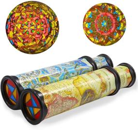 img 4 attached to 🌈 Vibrant Anyumocz Kaleidoscope: A Timeless Stretchable Children's Classic