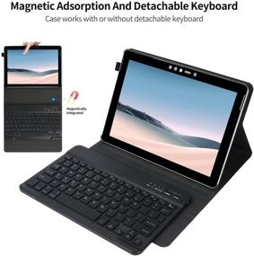 img 2 attached to COO Keyboard Case For Surface Go 3 (2021)/ Surface Go 2 2020 / Surface Go 2018